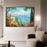 Landscape 199 Canvas Art 90 x 60 cm / Stretched on hidden frame