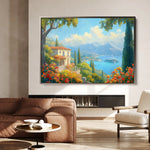 Landscape 199 Canvas Art 90 x 60 cm / Stretched on hidden frame