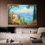 Landscape 199 Canvas Art 90 x 60 cm / Stretched on hidden frame