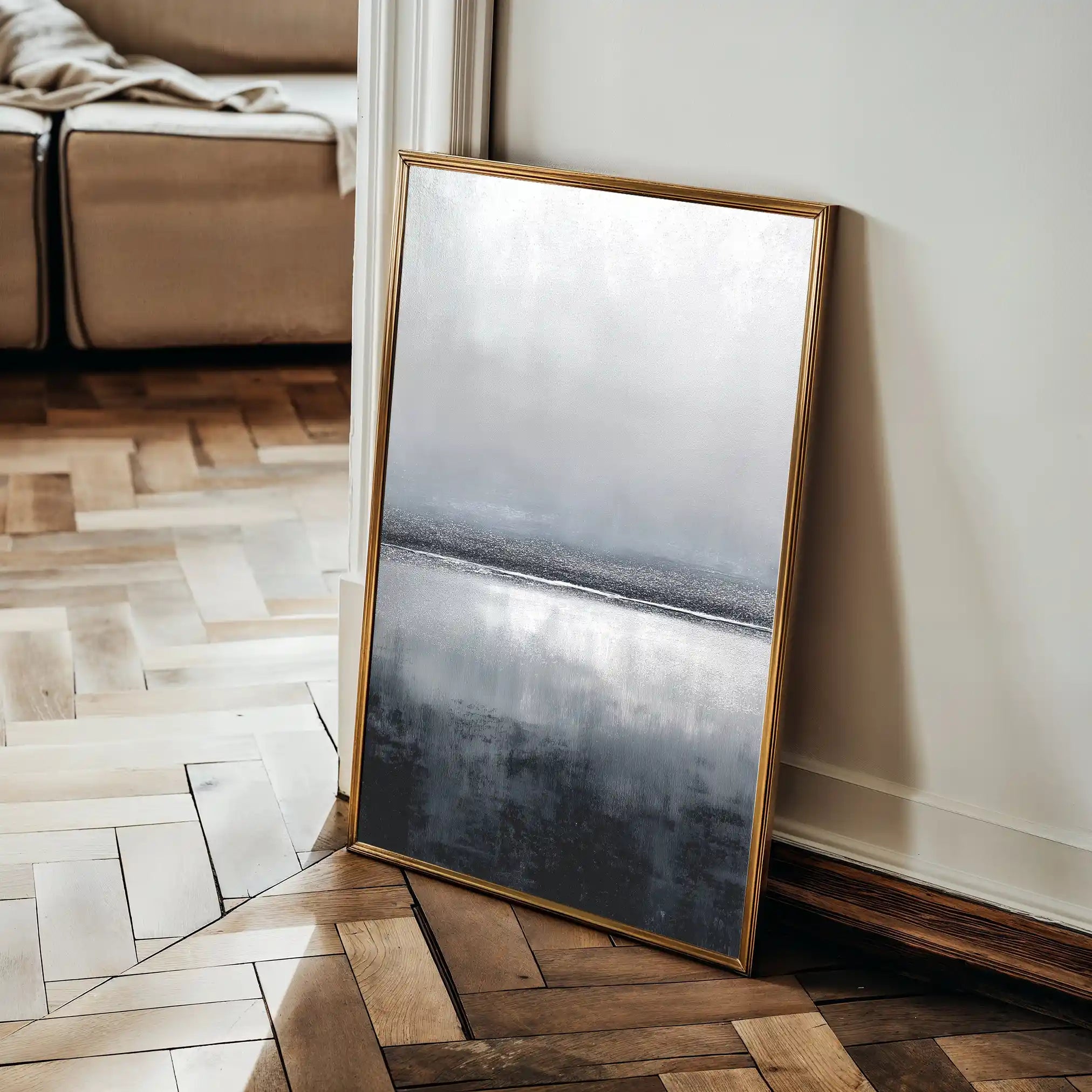 Abstract 1991 Canvas Art 60 x 40 cm / Stretched on hidden frame