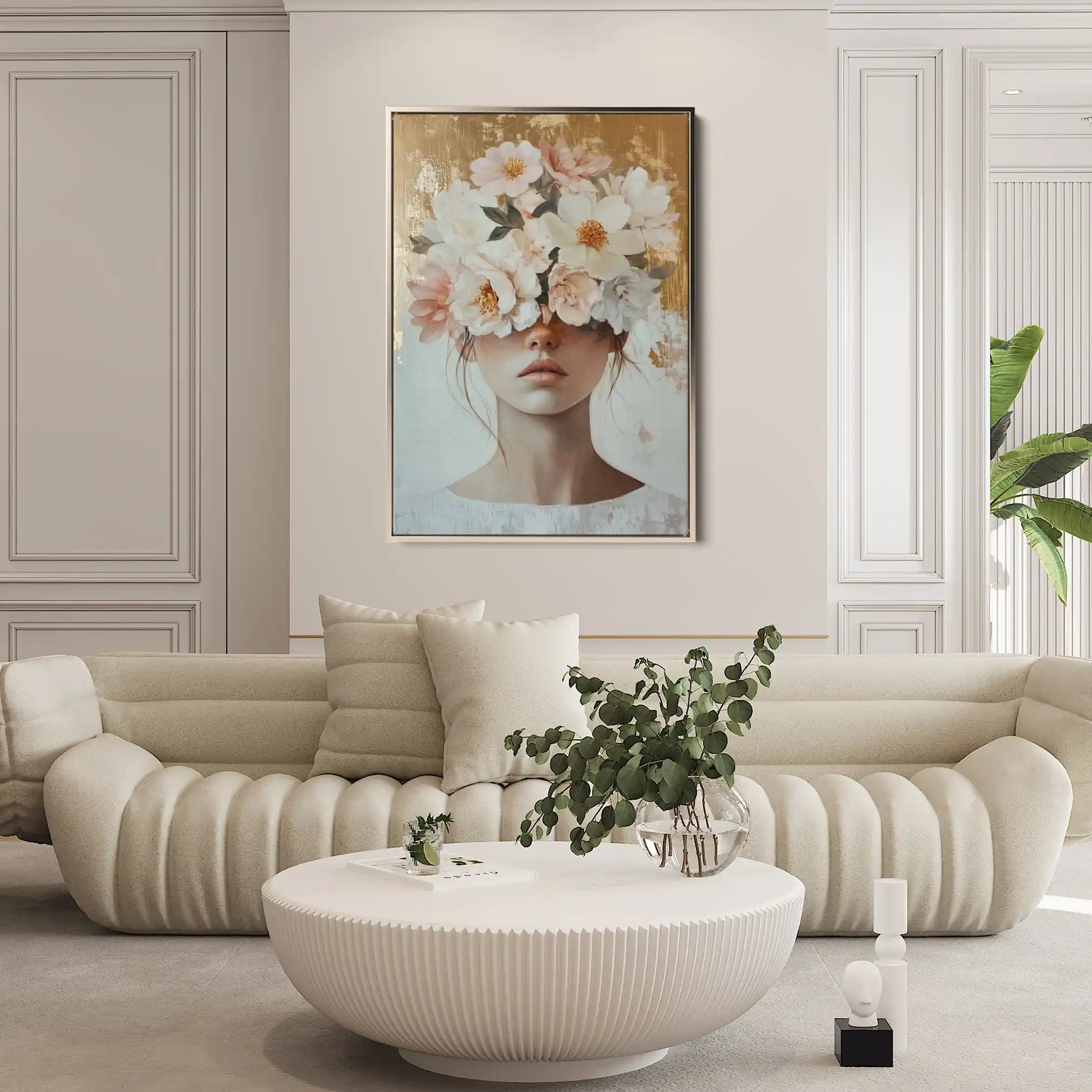 Portrait 200 Canvas Art 90 x 60 cm / Stretched on hidden frame