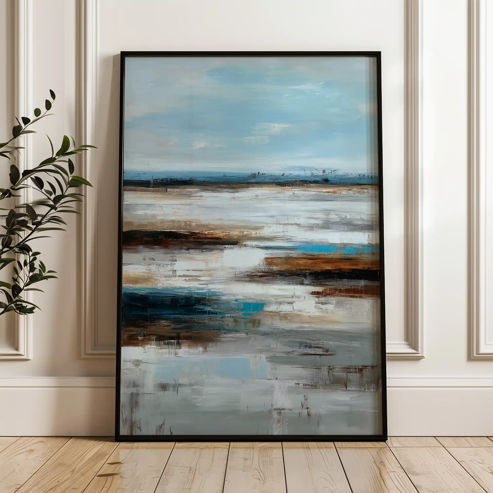 Abstract 2005 Canvas Art 60 x 40 cm / Stretched on hidden frame