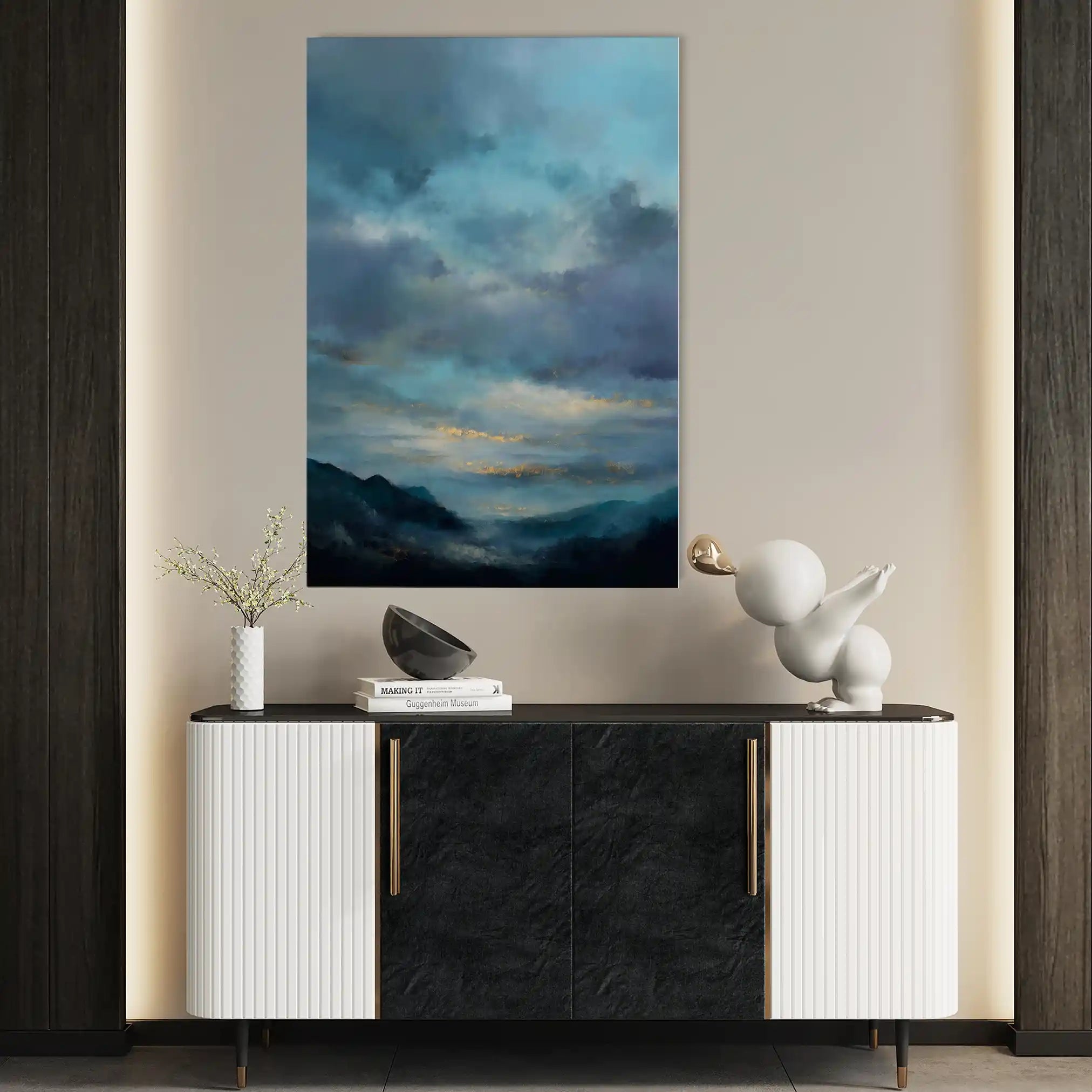 Abstract 2007 Canvas Art 60 x 40 cm / Stretched on hidden frame