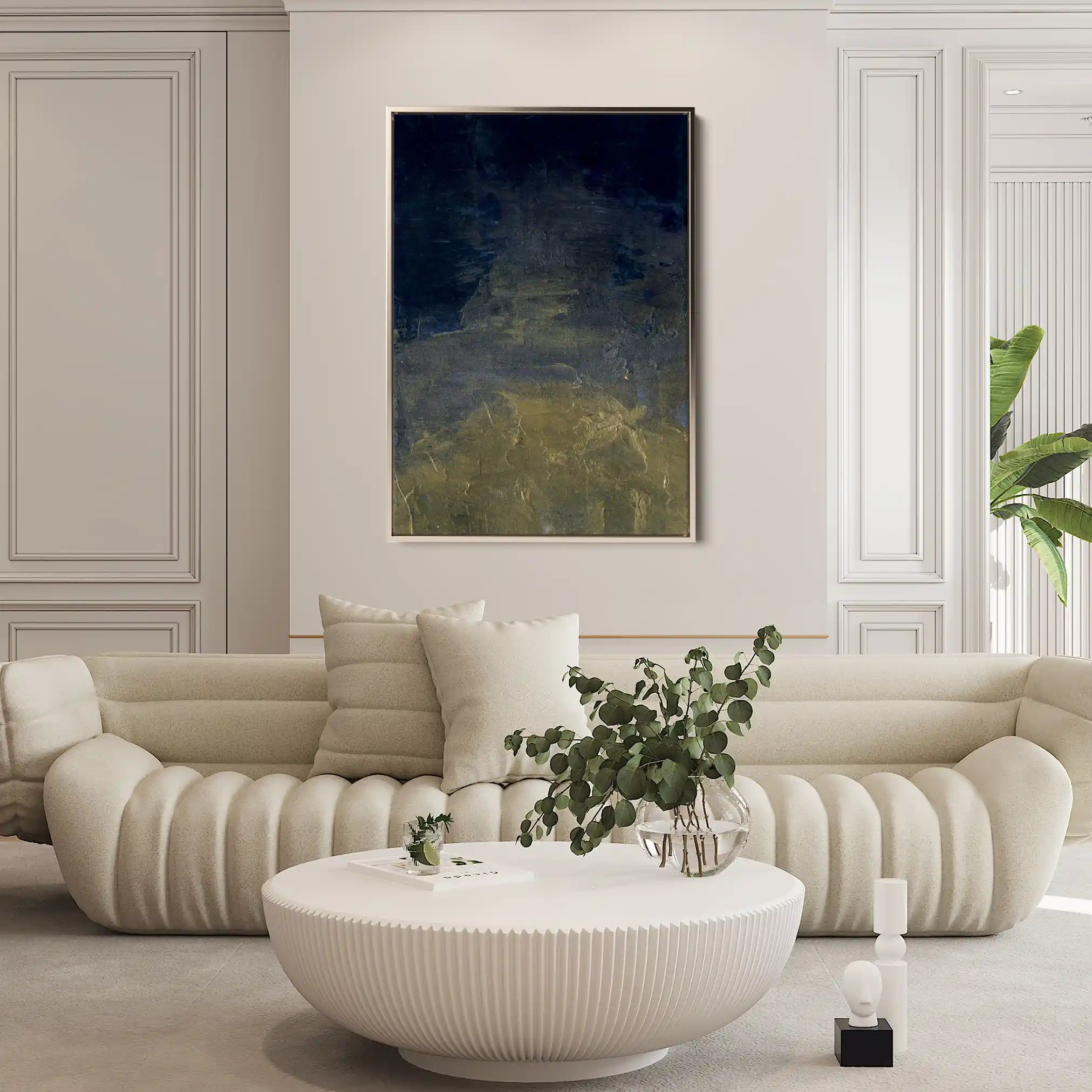 Abstract 201 Canvas Art 60 x 40 cm / Stretched on hidden frame
