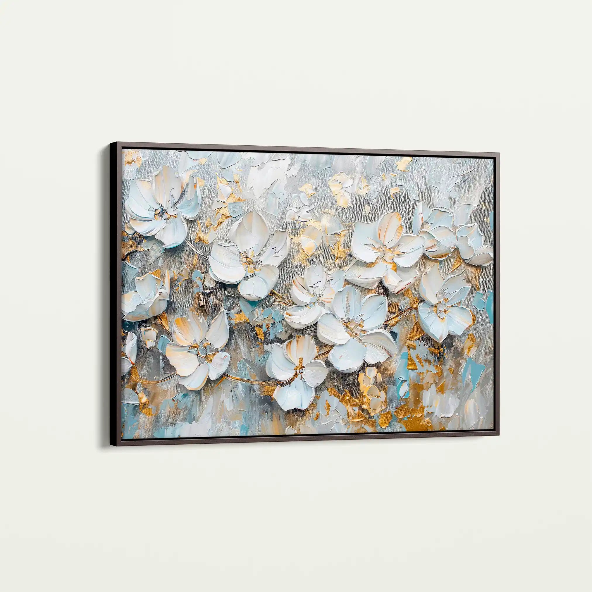 Floral Canvas Wall Art WAD201-F 90 x 60 cm / Stretched on hidden frame