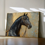 Horses 201 Canvas Art 90 x 60 cm / Stretched on hidden frame