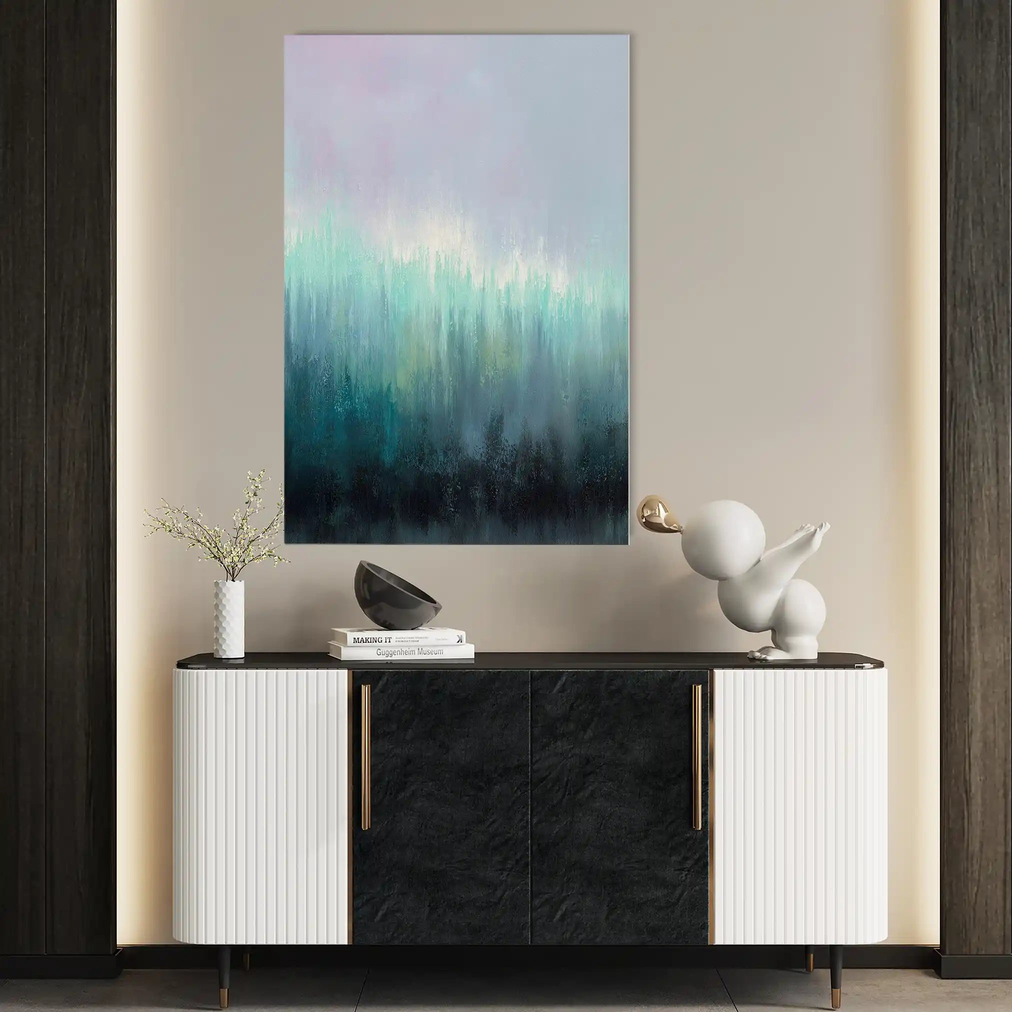 Abstract 2012 Canvas Art 60 x 40 cm / Stretched on hidden frame