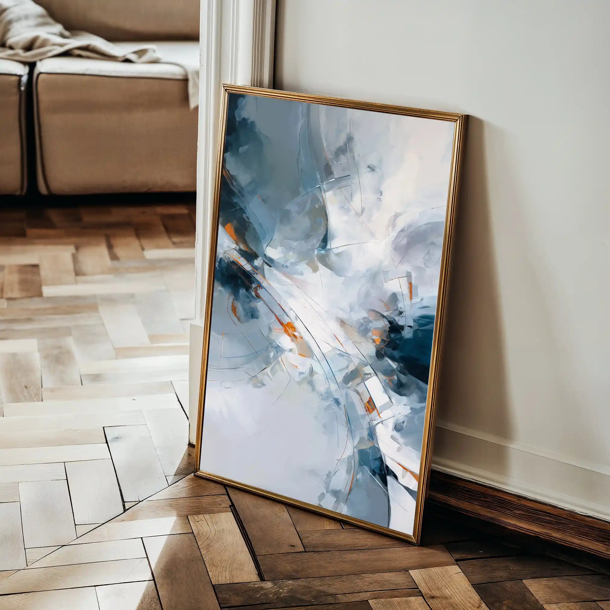 Abstract 2017 Canvas Art 60 x 40 cm / Stretched on hidden frame