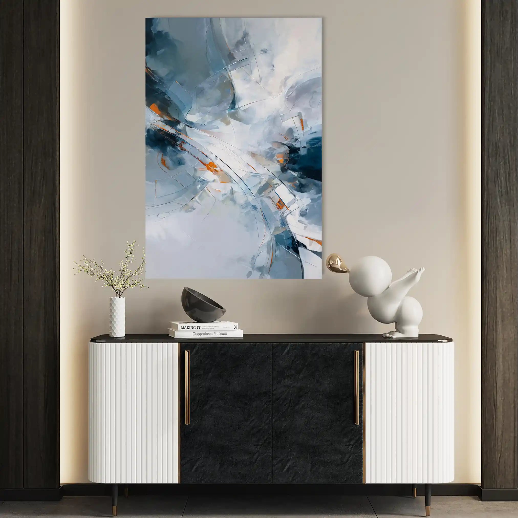 Abstract 2017 Canvas Art 60 x 40 cm / Stretched on hidden frame