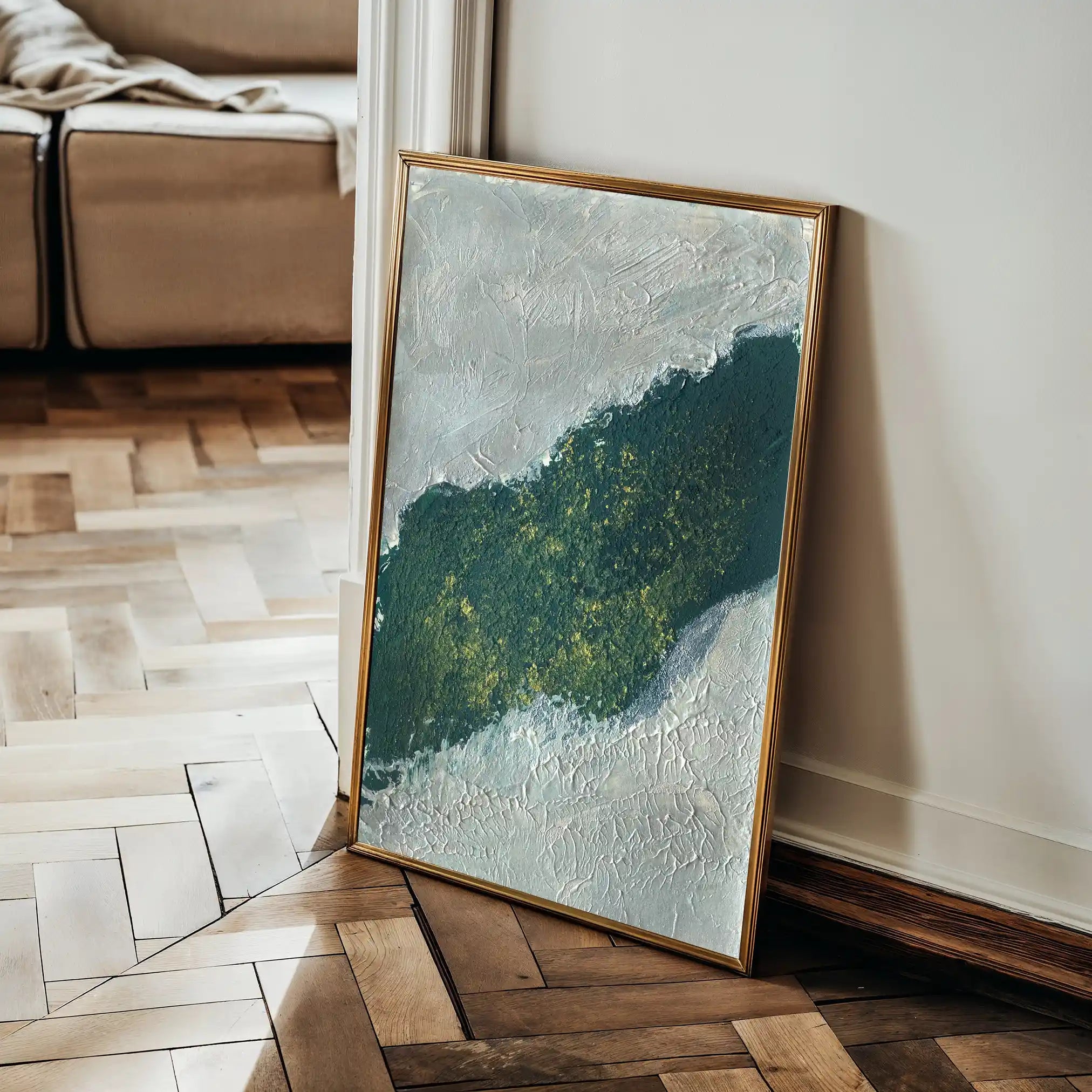 Abstract 202 Canvas Art 60 x 40 cm / Stretched on hidden frame