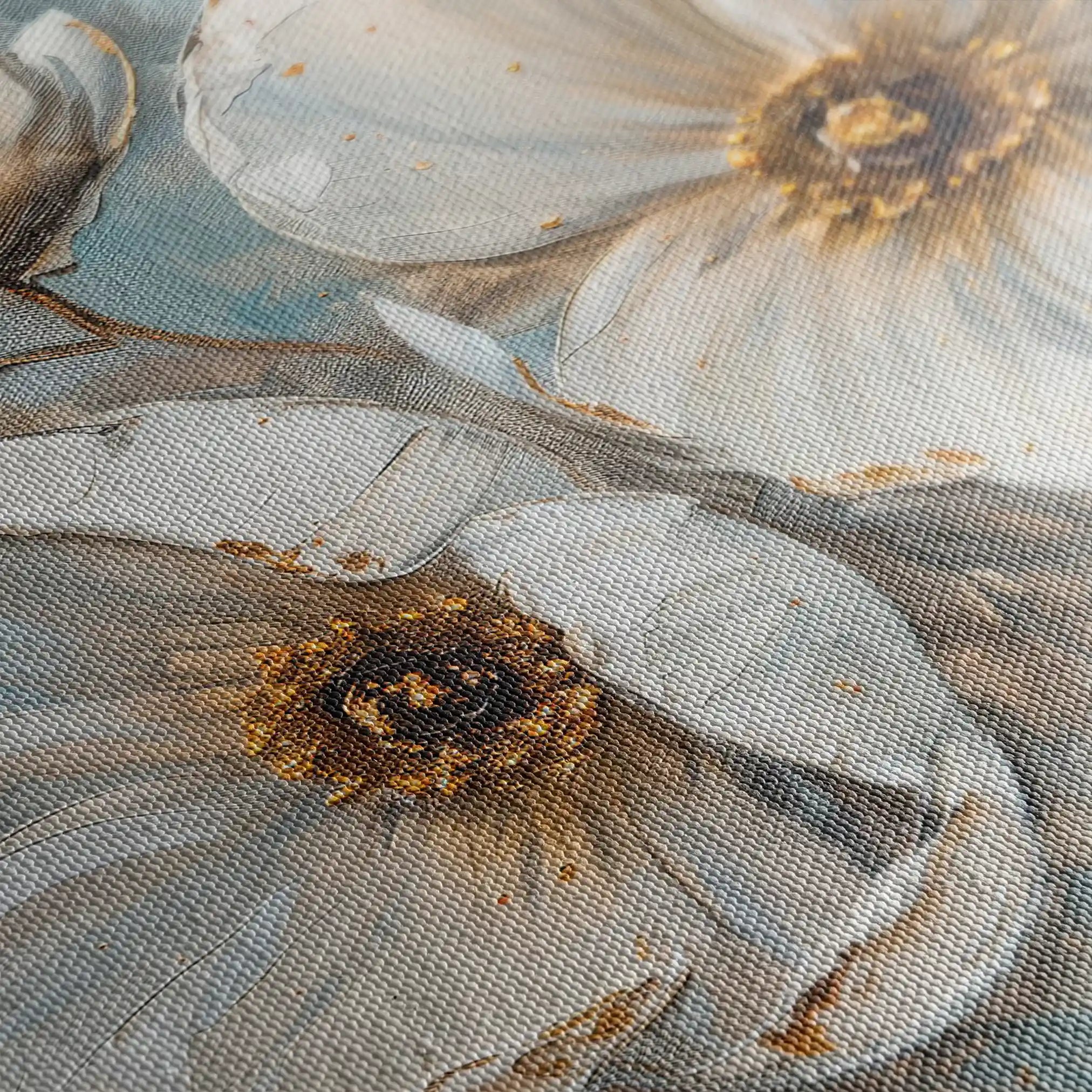 Floral Canvas Wall Art WAD202-F 90 x 60 cm / Stretched on hidden frame