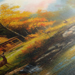 Landscape 202 Canvas Art 90 x 60 cm / Stretched on hidden frame