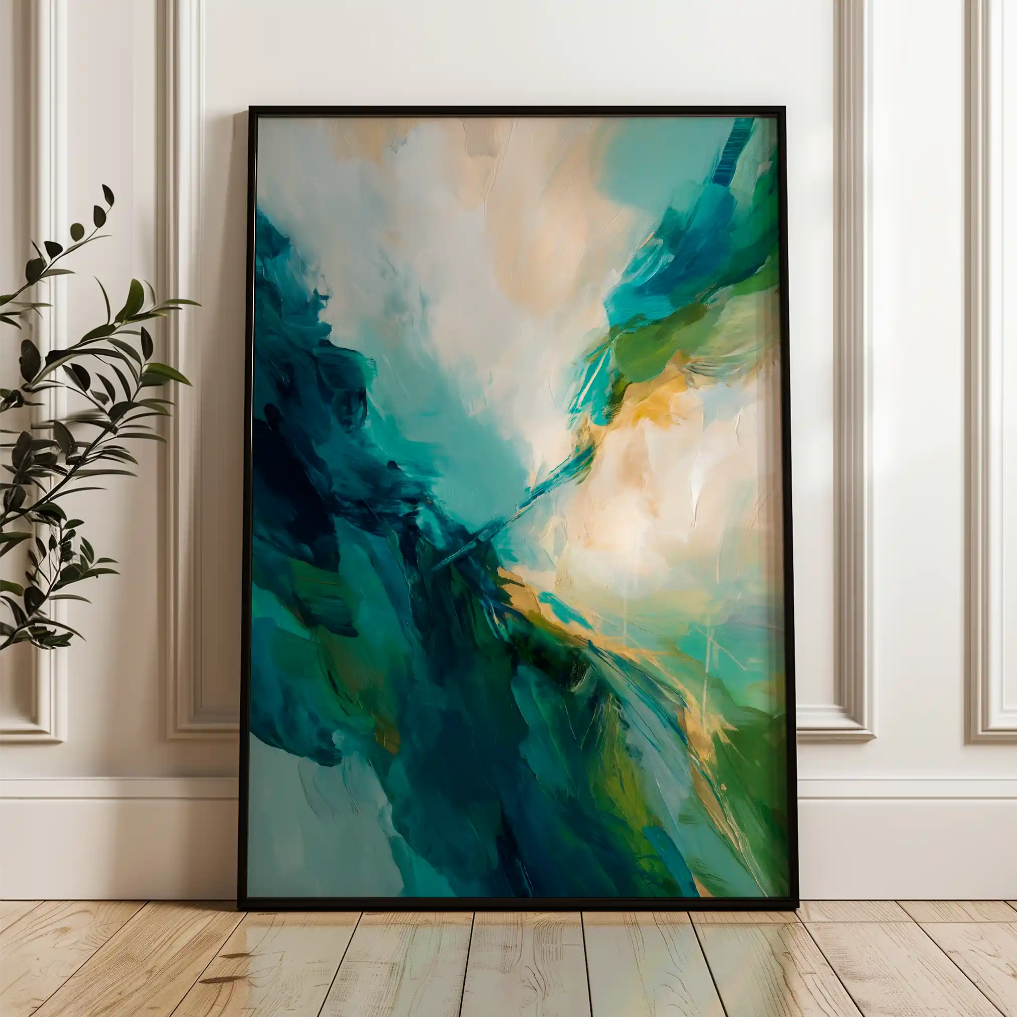 Abstract 2025 Canvas Art 60 x 40 cm / Stretched on hidden frame
