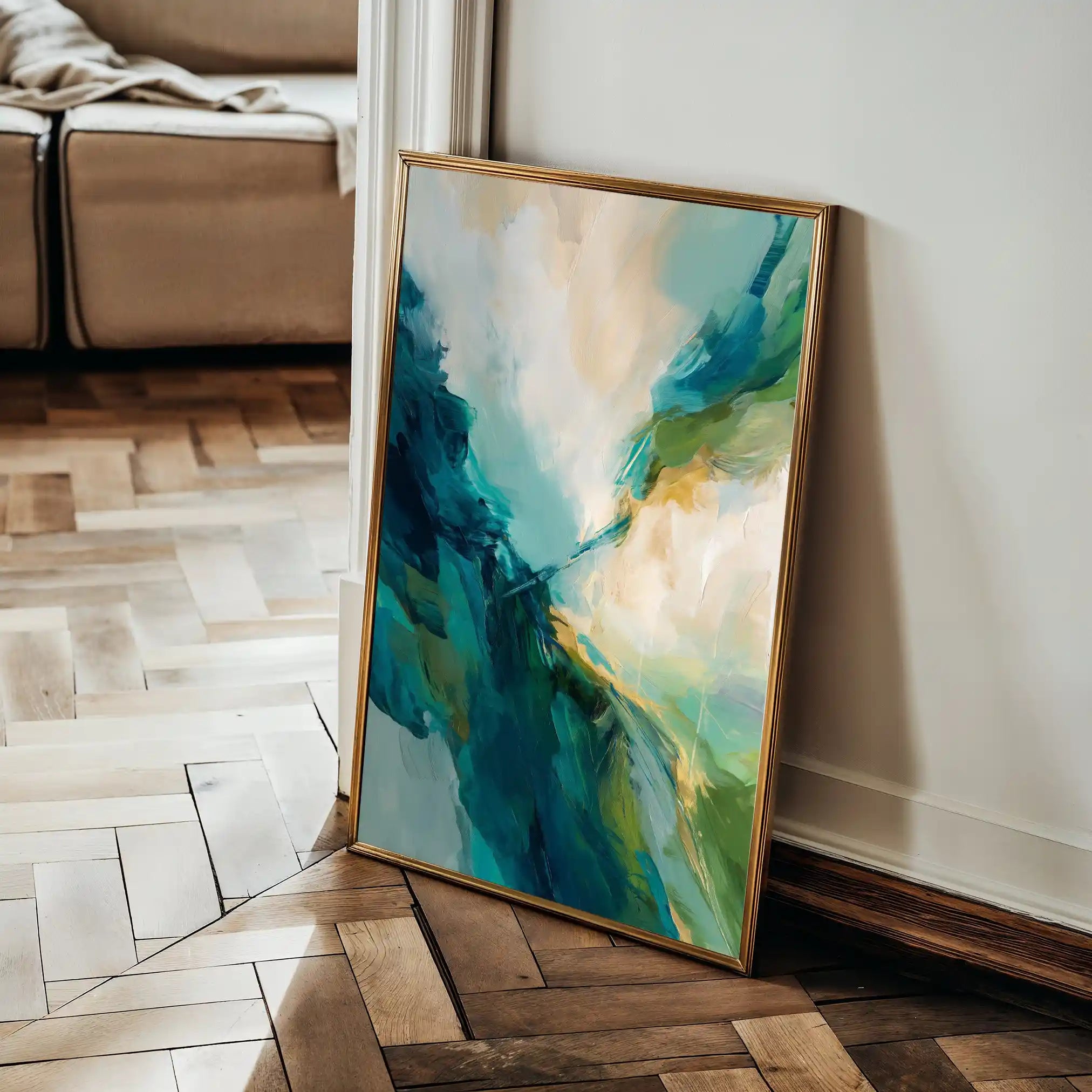Abstract 2025 Canvas Art 60 x 40 cm / Stretched on hidden frame