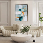 Abstract 2029 Canvas Art 60 x 40 cm / Stretched on hidden frame