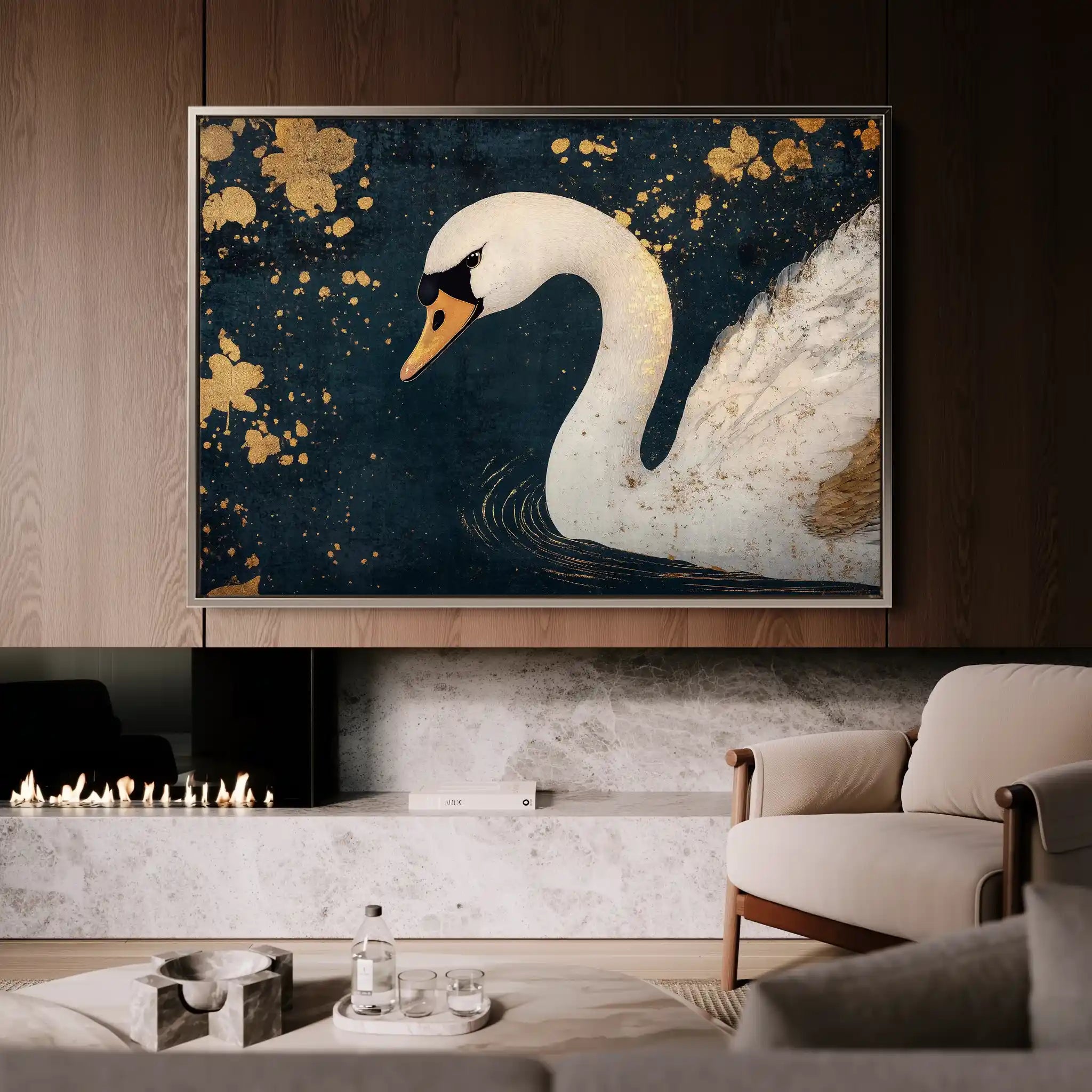 Animals 203 Canvas Art 90 x 60 cm / Stretched on hidden frame