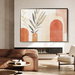 Boho 203 Canvas Art 90 x 60 cm / Stretched on hidden frame