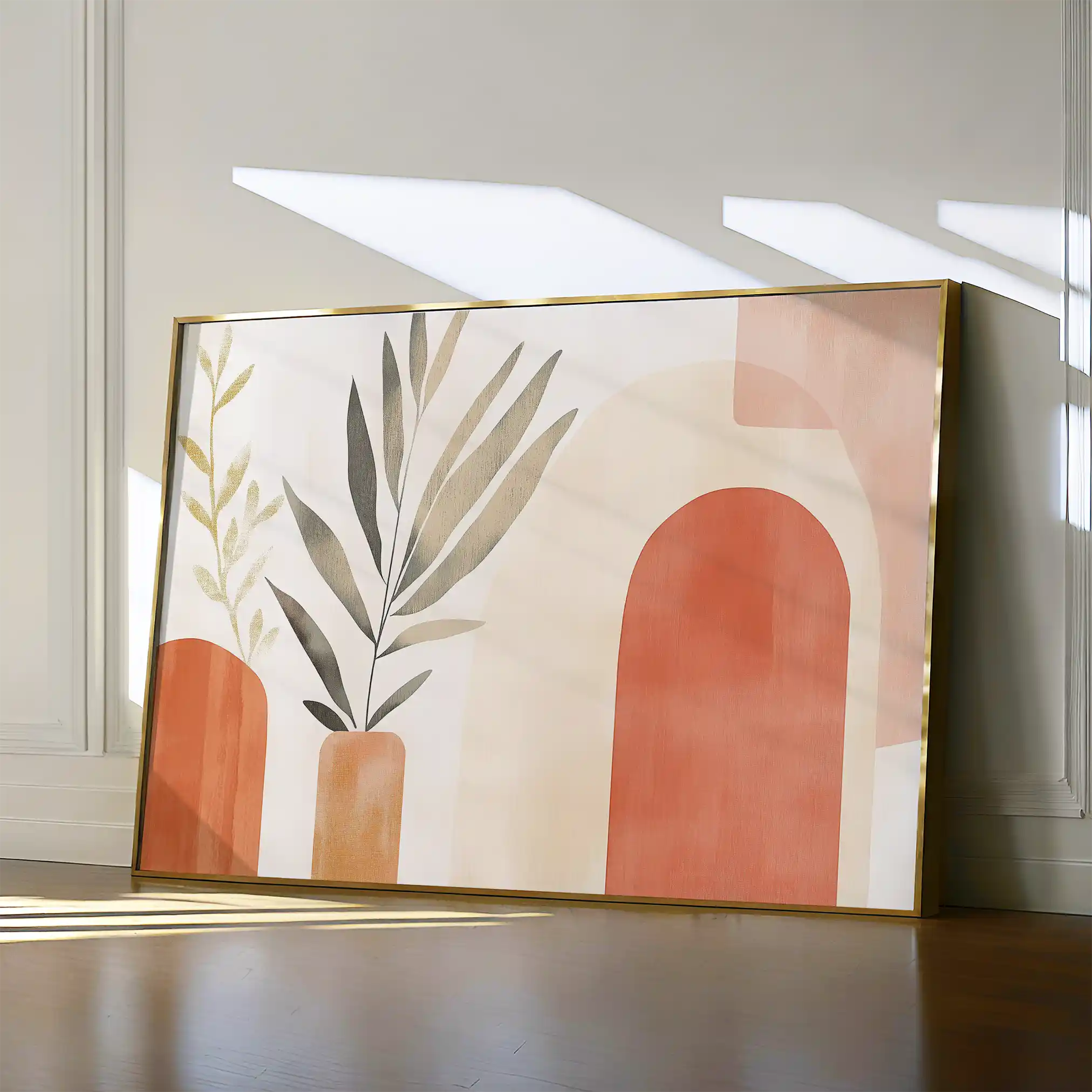 Boho 203 Canvas Art 90 x 60 cm / Stretched on hidden frame