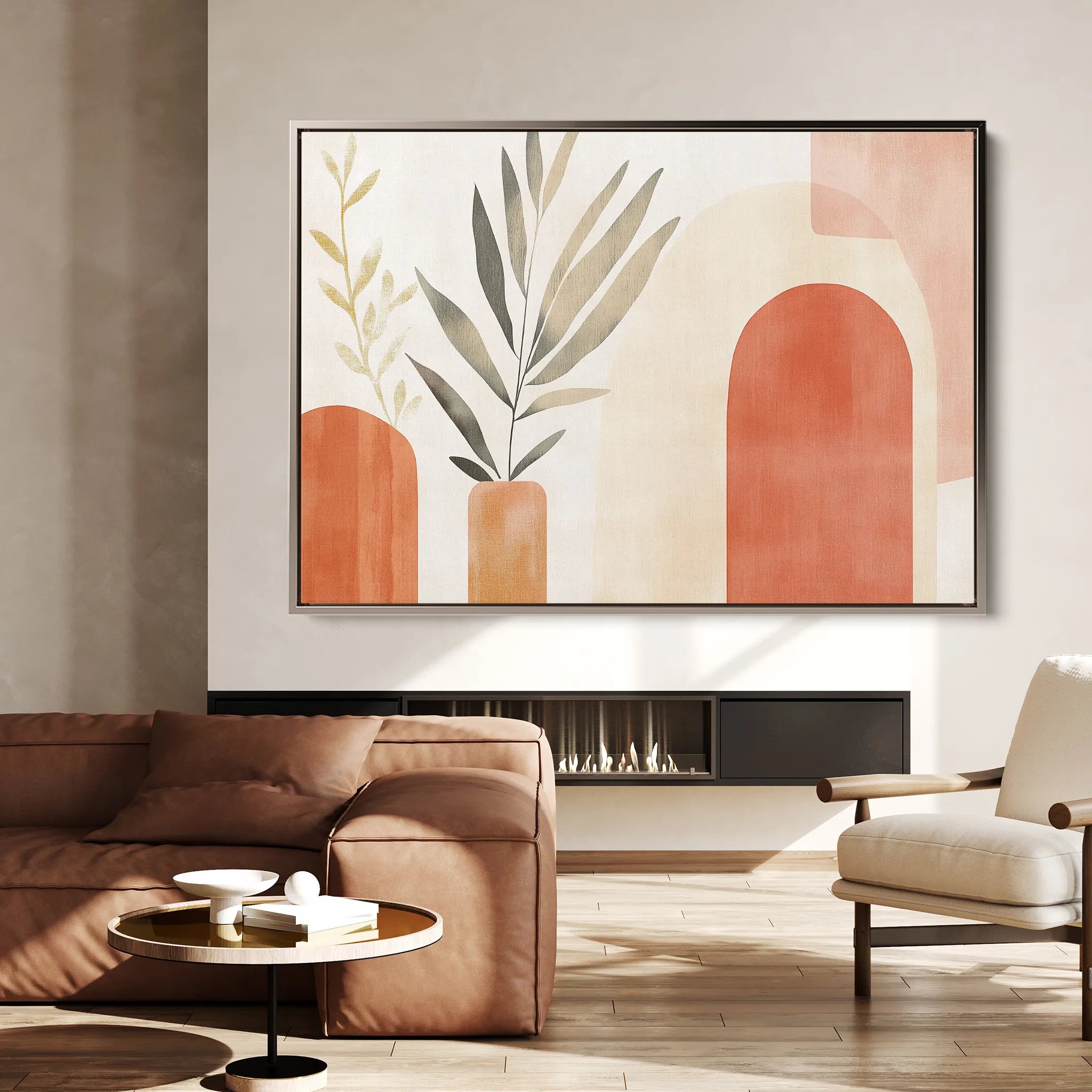 Boho Canvas Wall Art WAD203-BH 90 x 60 cm / Stretched on hidden frame