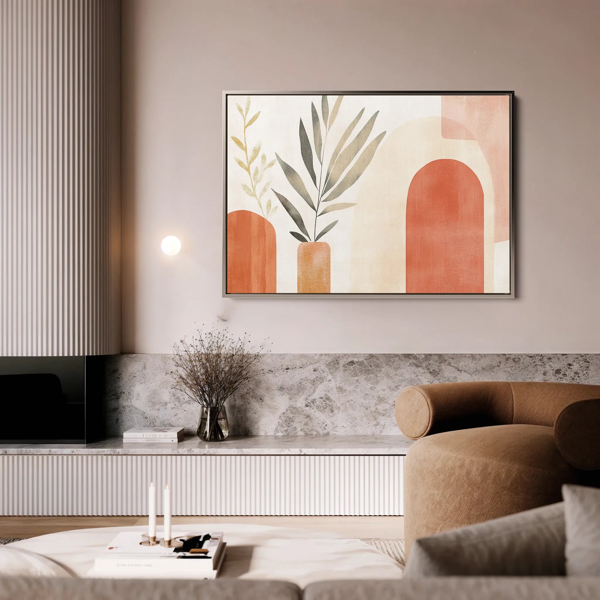Boho Canvas Wall Art WAD203-BH 90 x 60 cm / Stretched on hidden frame