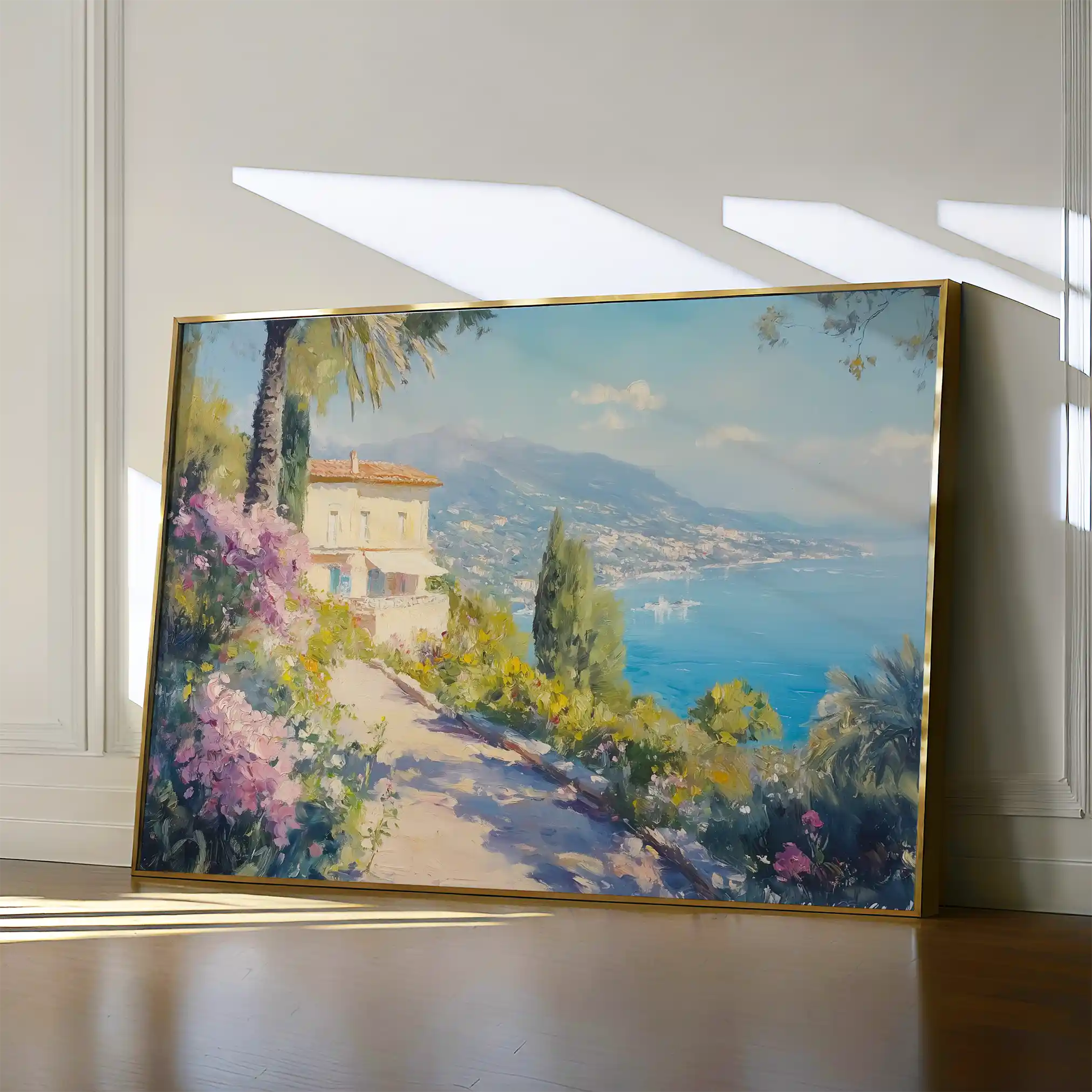 Landscape 203 Canvas Art 90 x 60 cm / Stretched on hidden frame