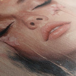 Portrait 203 Canvas Art 90 x 60 cm / Stretched on hidden frame