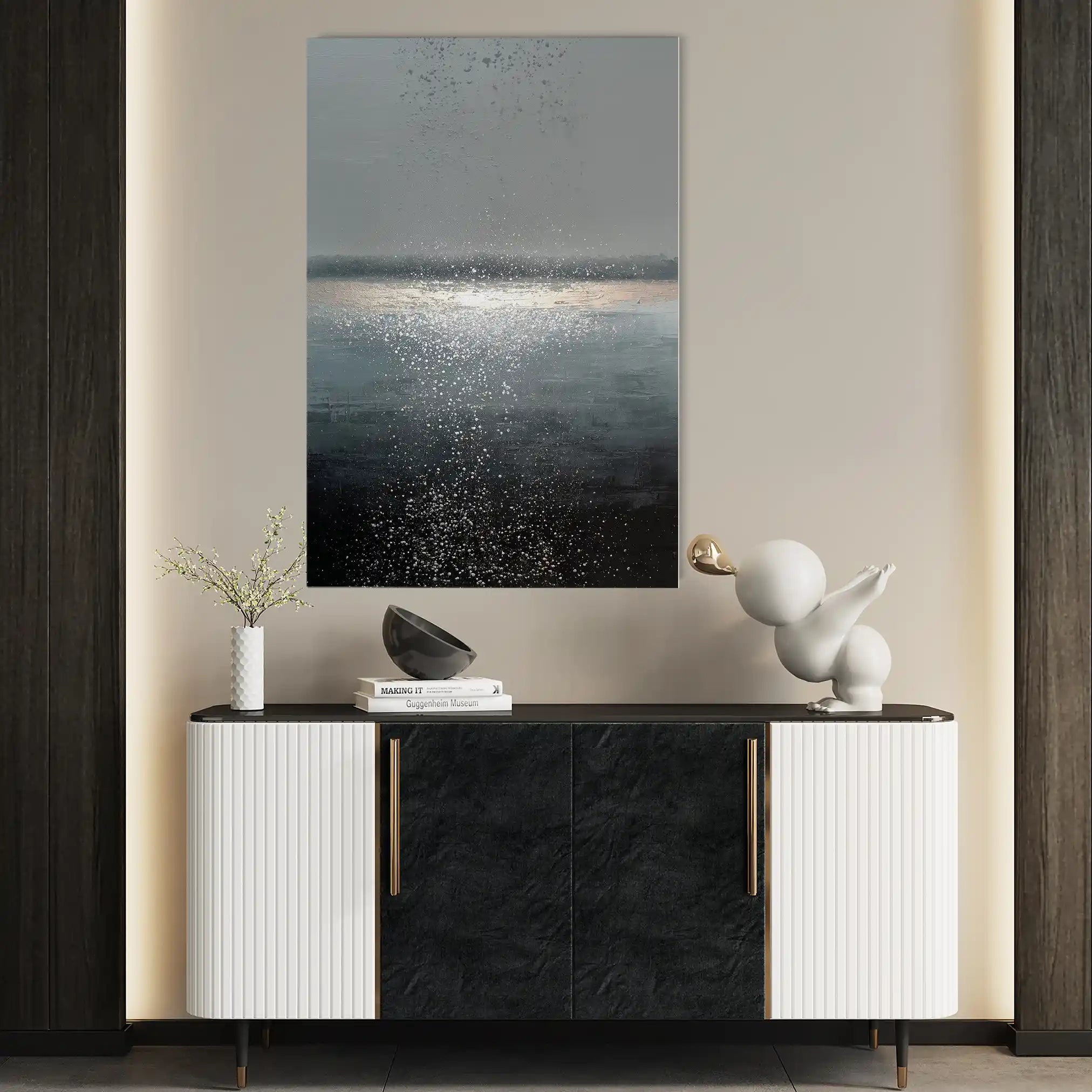 Abstract 2032 Canvas Art 60 x 40 cm / Stretched on hidden frame