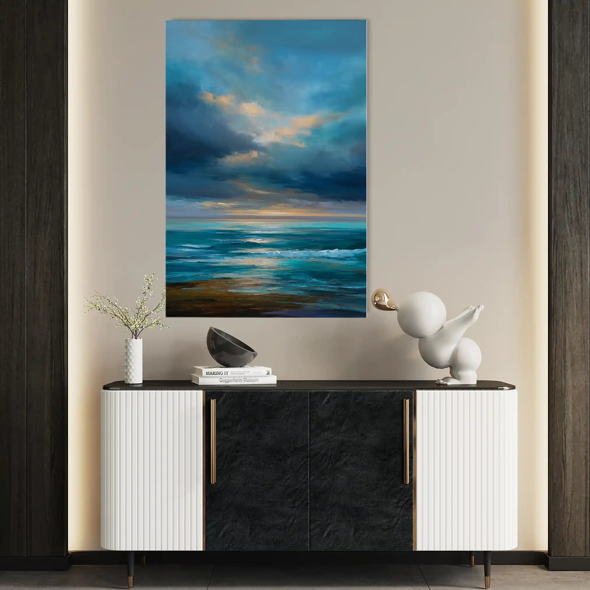 Abstract 2036 Canvas Art 60 x 40 cm / Stretched on hidden frame