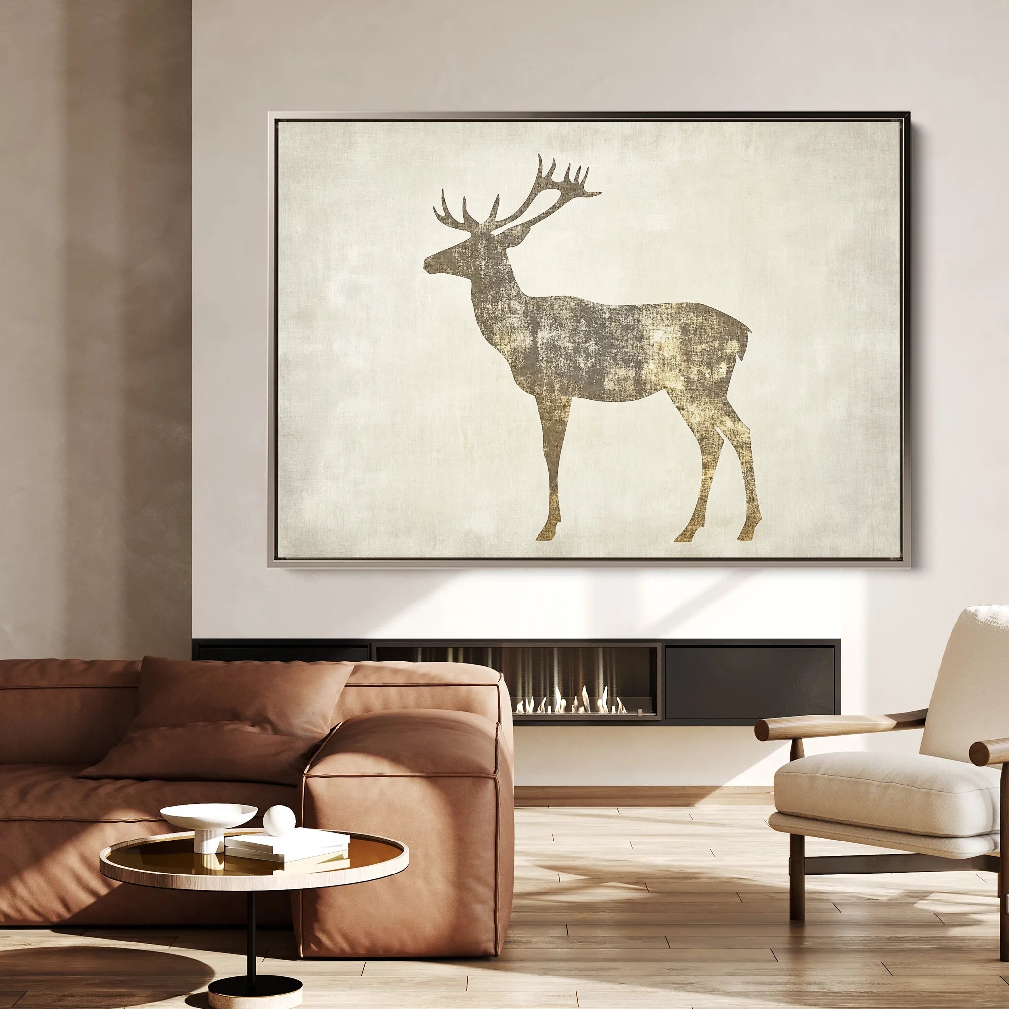Animals Canvas Wall Art WAD204-AN 90 x 60 cm / Stretched on hidden frame