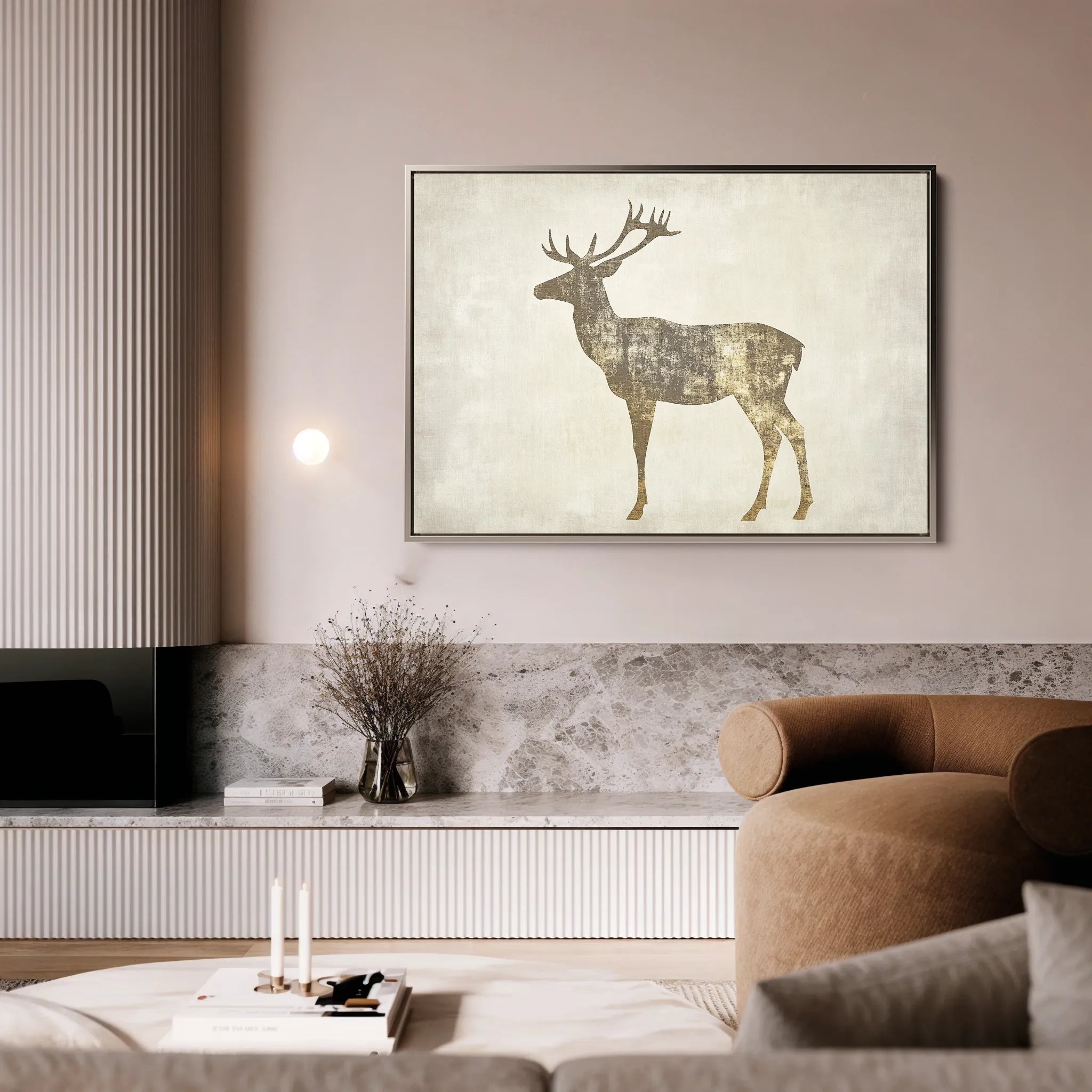 Animals Canvas Wall Art WAD204-AN 90 x 60 cm / Stretched on hidden frame