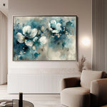 Floral Canvas Wall Art WAD204-F 90 x 60 cm / Stretched on hidden frame