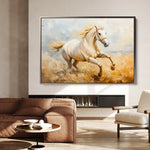 Horses 204 Canvas Art 90 x 60 cm / Stretched on hidden frame