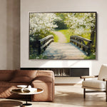 Landscape 204 Canvas Art 90 x 60 cm / Stretched on hidden frame