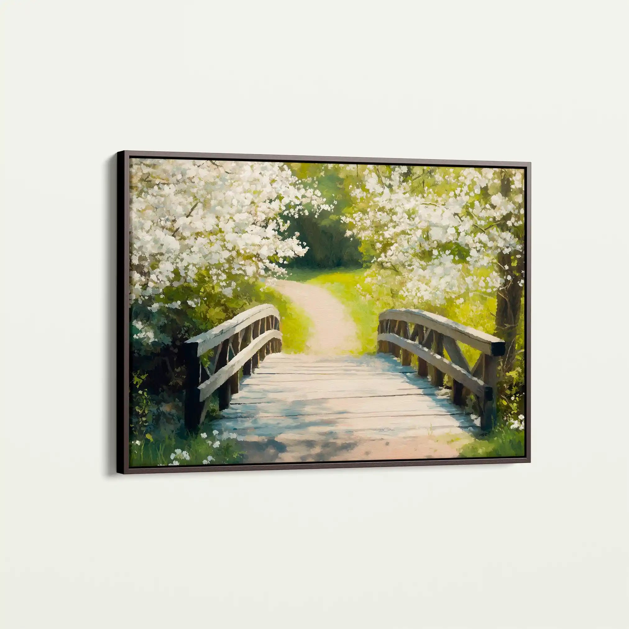 Landscape 204 Canvas Art 90 x 60 cm / Stretched on hidden frame