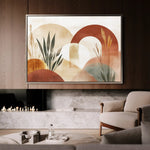 Boho 205 Canvas Art 90 x 60 cm / Stretched on hidden frame