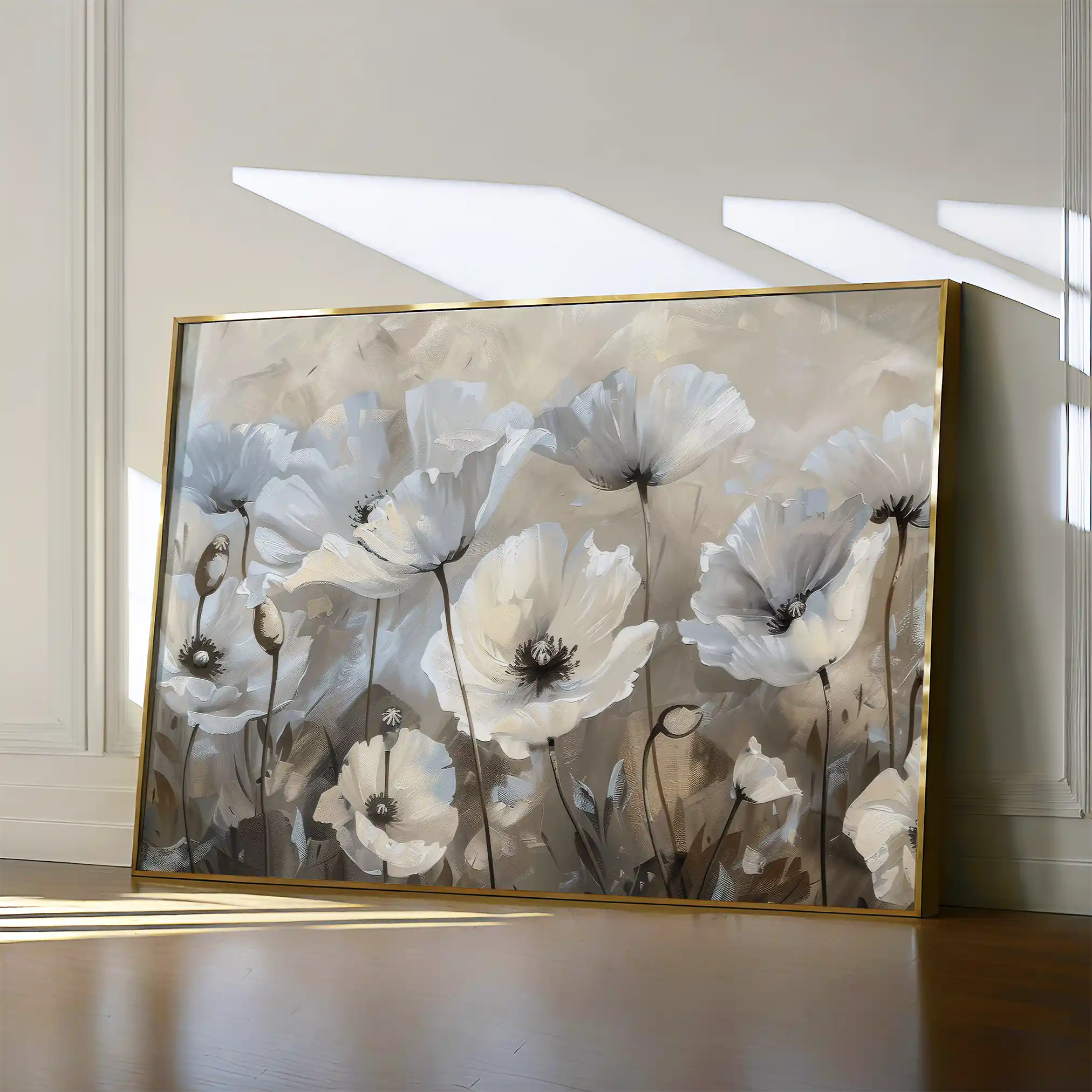 Floral Canvas Wall Art WAD205-F 90 x 60 cm / Stretched on hidden frame