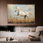 Horses 205 Canvas Art 90 x 60 cm / Stretched on hidden frame