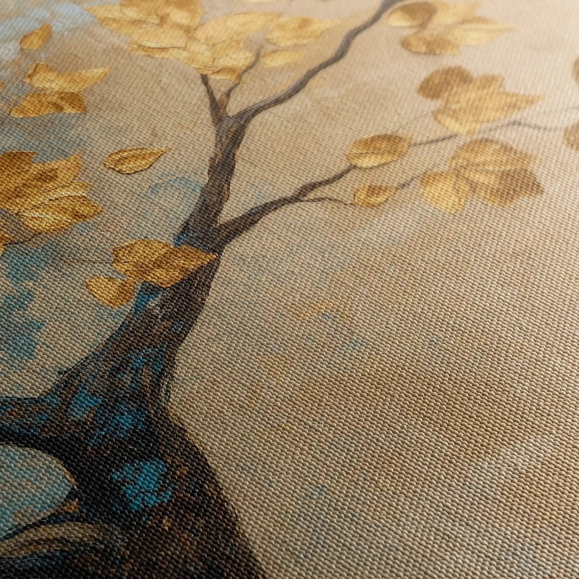 Landscape 205 Canvas Art 90 x 60 cm / Stretched on hidden frame