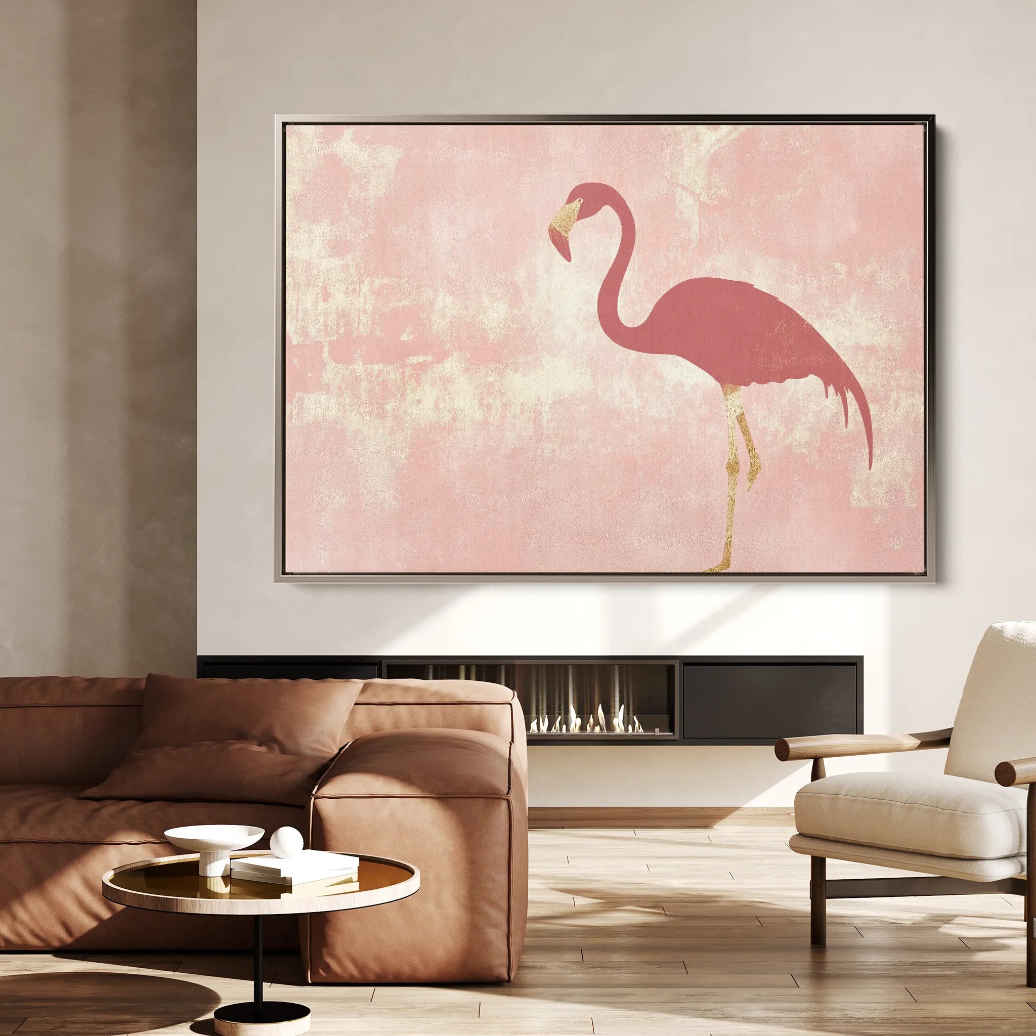 Animals Canvas Wall Art WAD206-AN 90 x 60 cm / Stretched on hidden frame