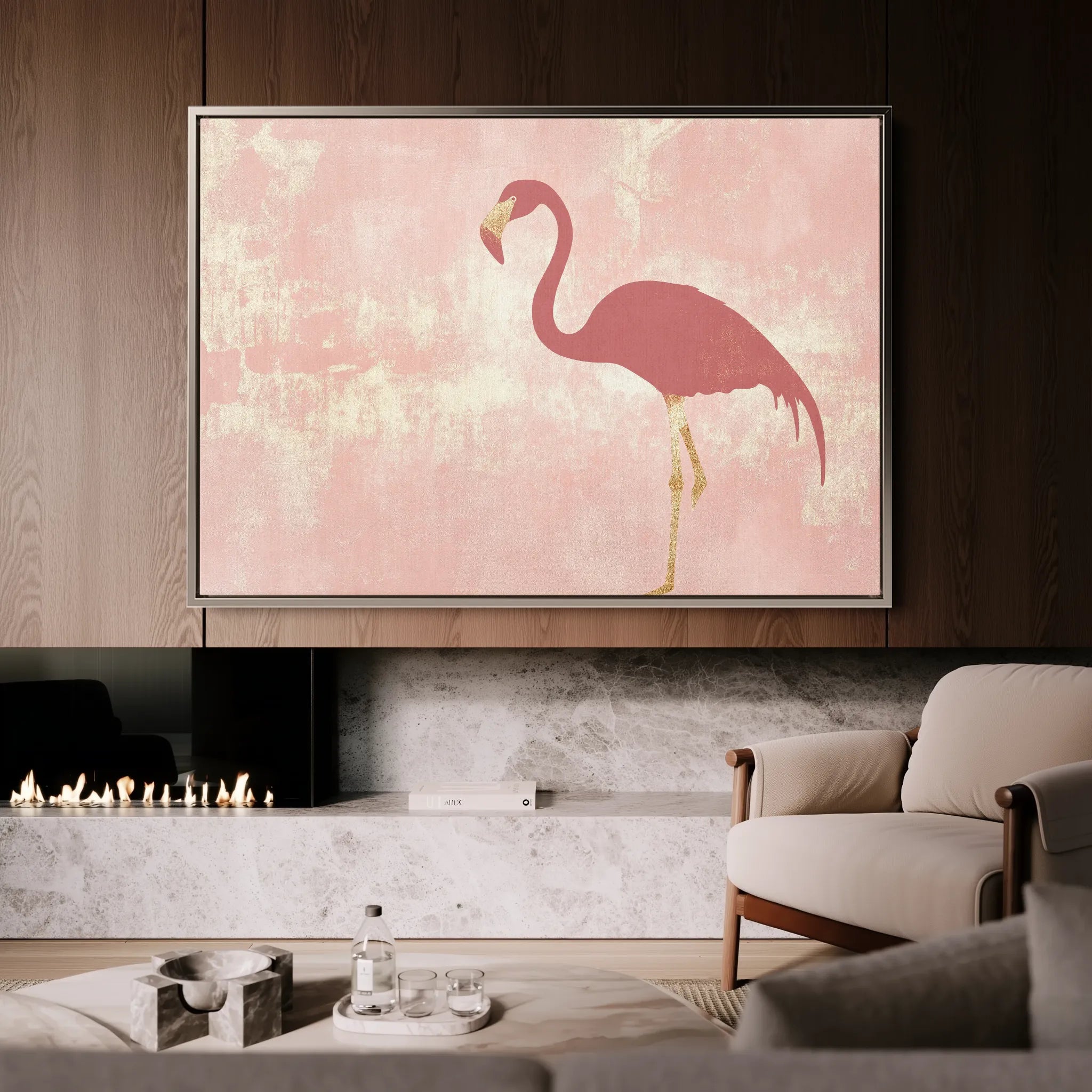 Animals Canvas Wall Art WAD206-AN 90 x 60 cm / Stretched on hidden frame