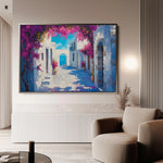 Landscape 206 Canvas Art 90 x 60 cm / Stretched on hidden frame