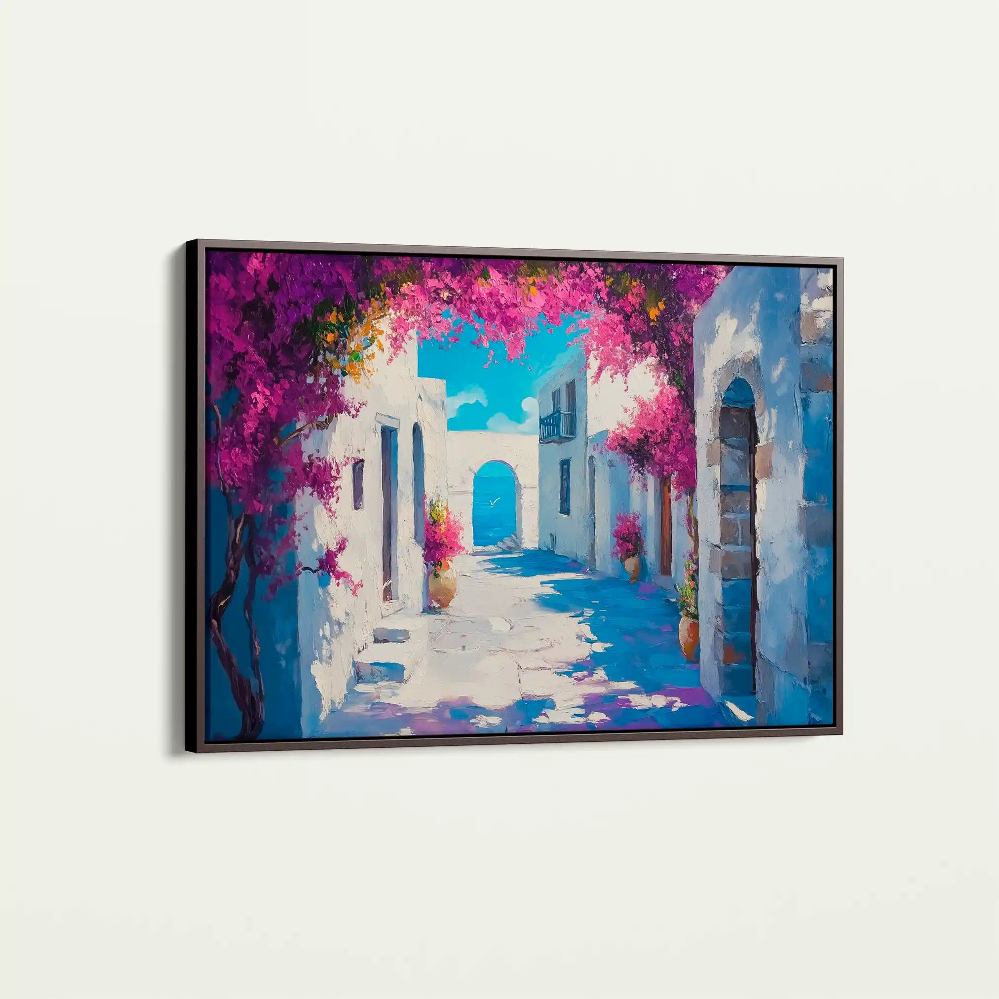 Landscape 206 Canvas Art 90 x 60 cm / Stretched on hidden frame