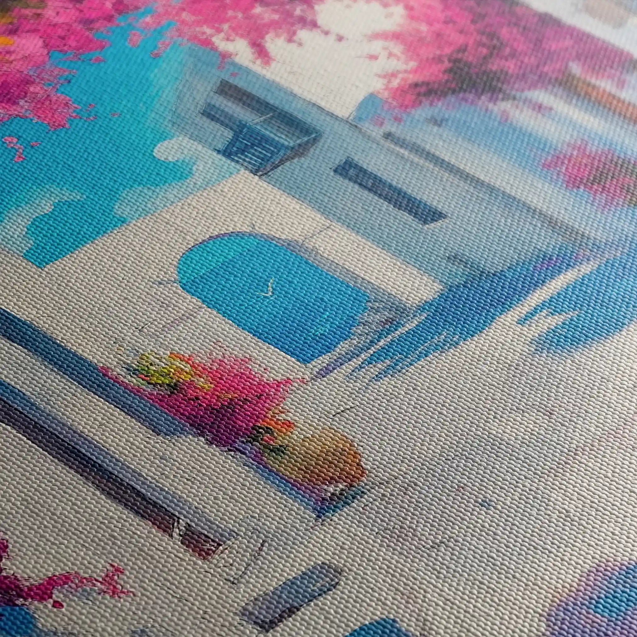 Landscape 206 Canvas Art 90 x 60 cm / Stretched on hidden frame