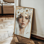 Portrait 206 Canvas Art 90 x 60 cm / Stretched on hidden frame