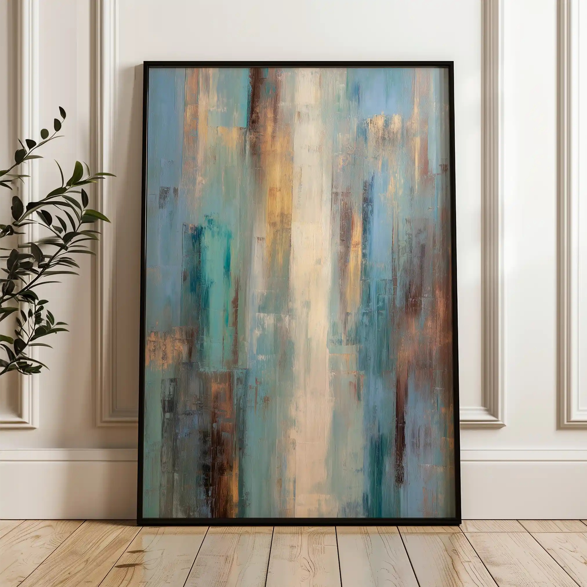 Abstract 2060 Canvas Art 60 x 40 cm / Stretched on hidden frame