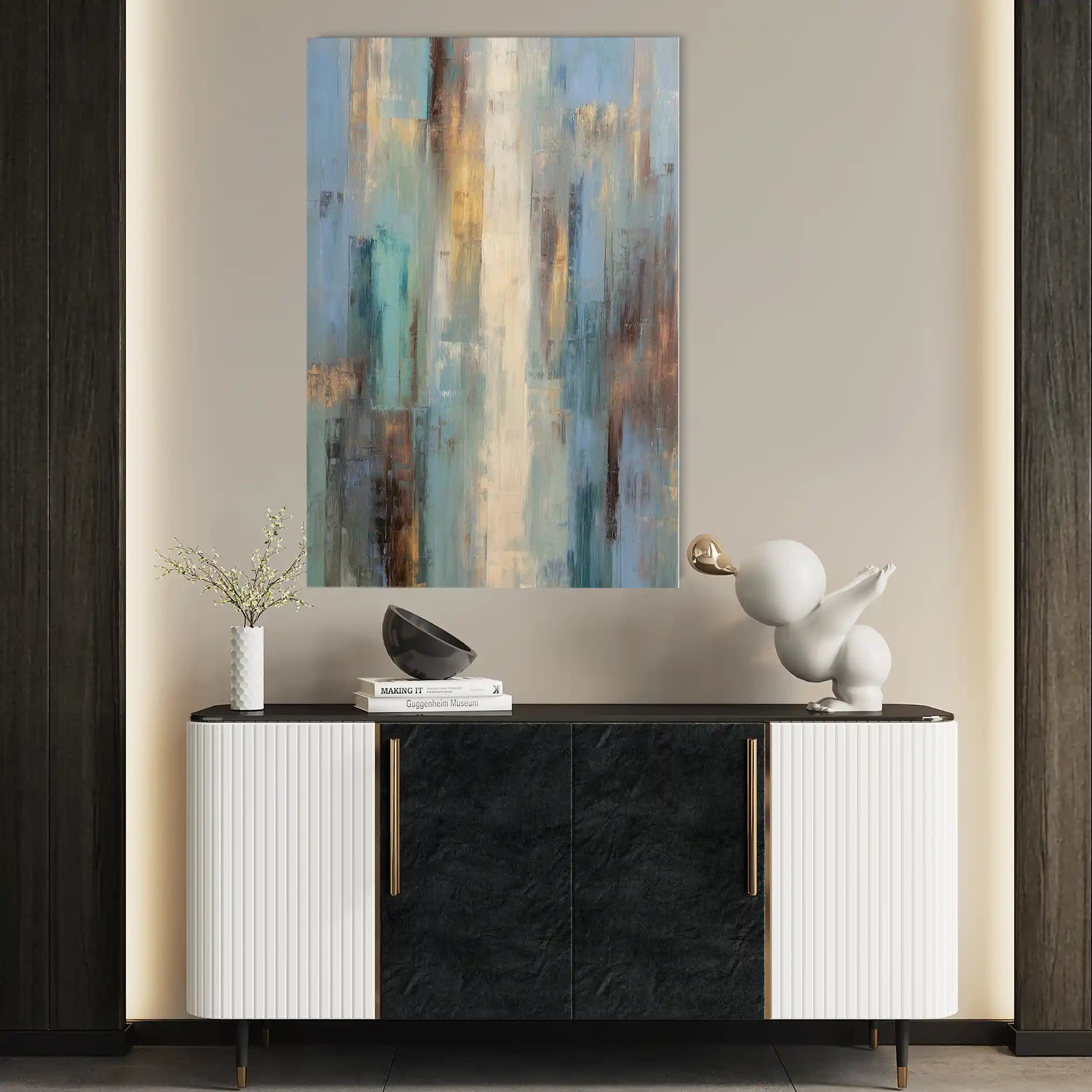 Abstract 2060 Canvas Art 60 x 40 cm / Stretched on hidden frame