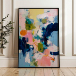 Abstract 2061 Canvas Art 60 x 40 cm / Stretched on hidden frame