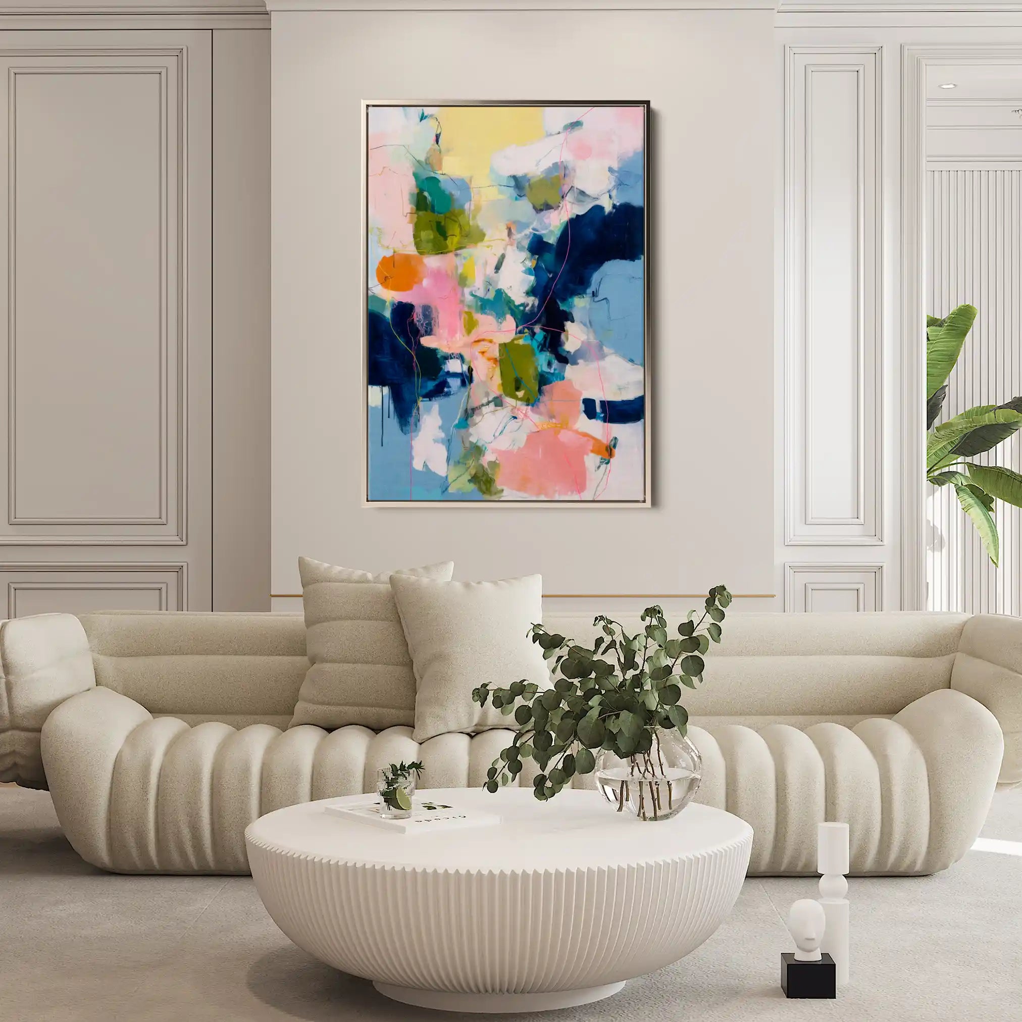 Abstract 2061 Canvas Art 60 x 40 cm / Stretched on hidden frame