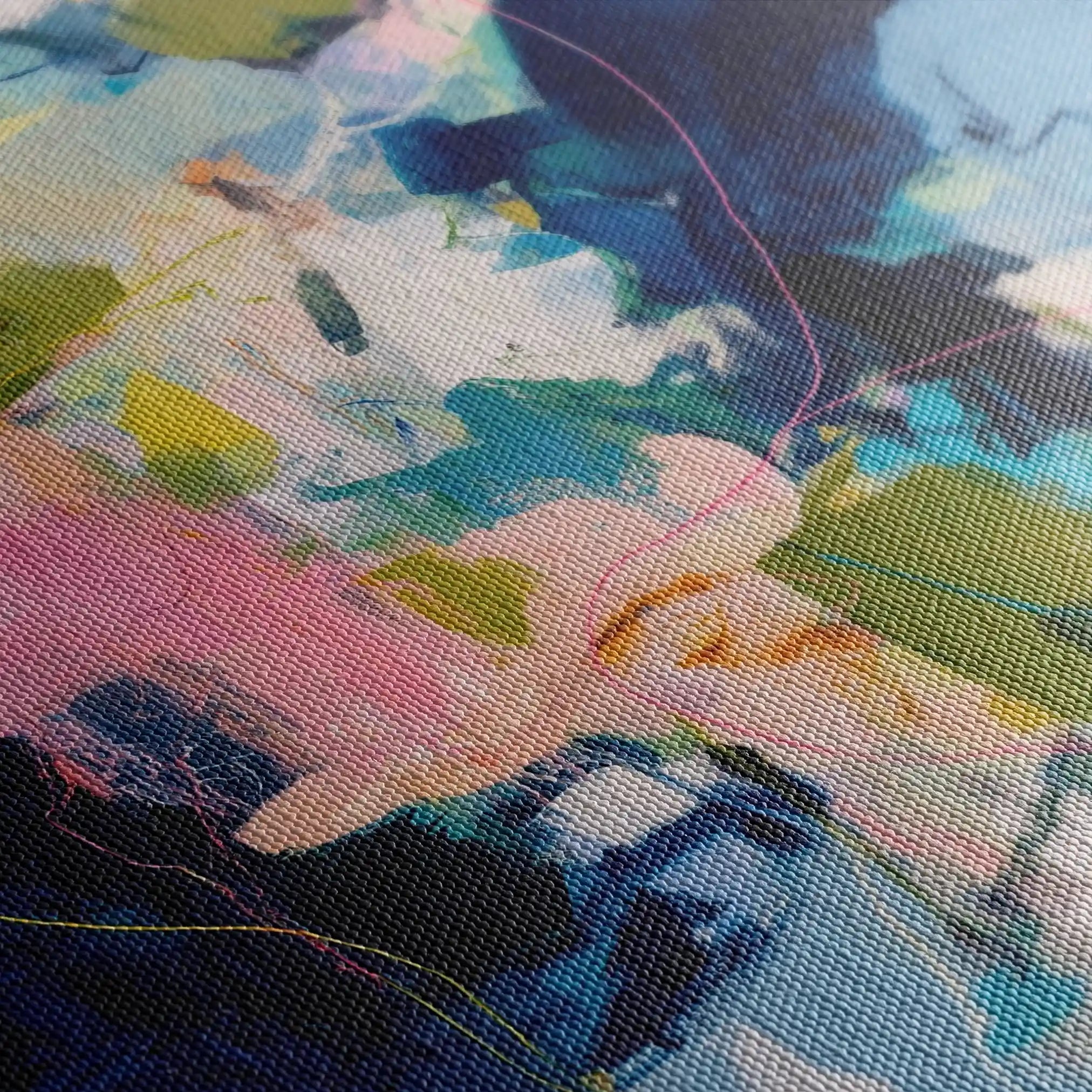 Abstract 2061 Canvas Art 60 x 40 cm / Stretched on hidden frame