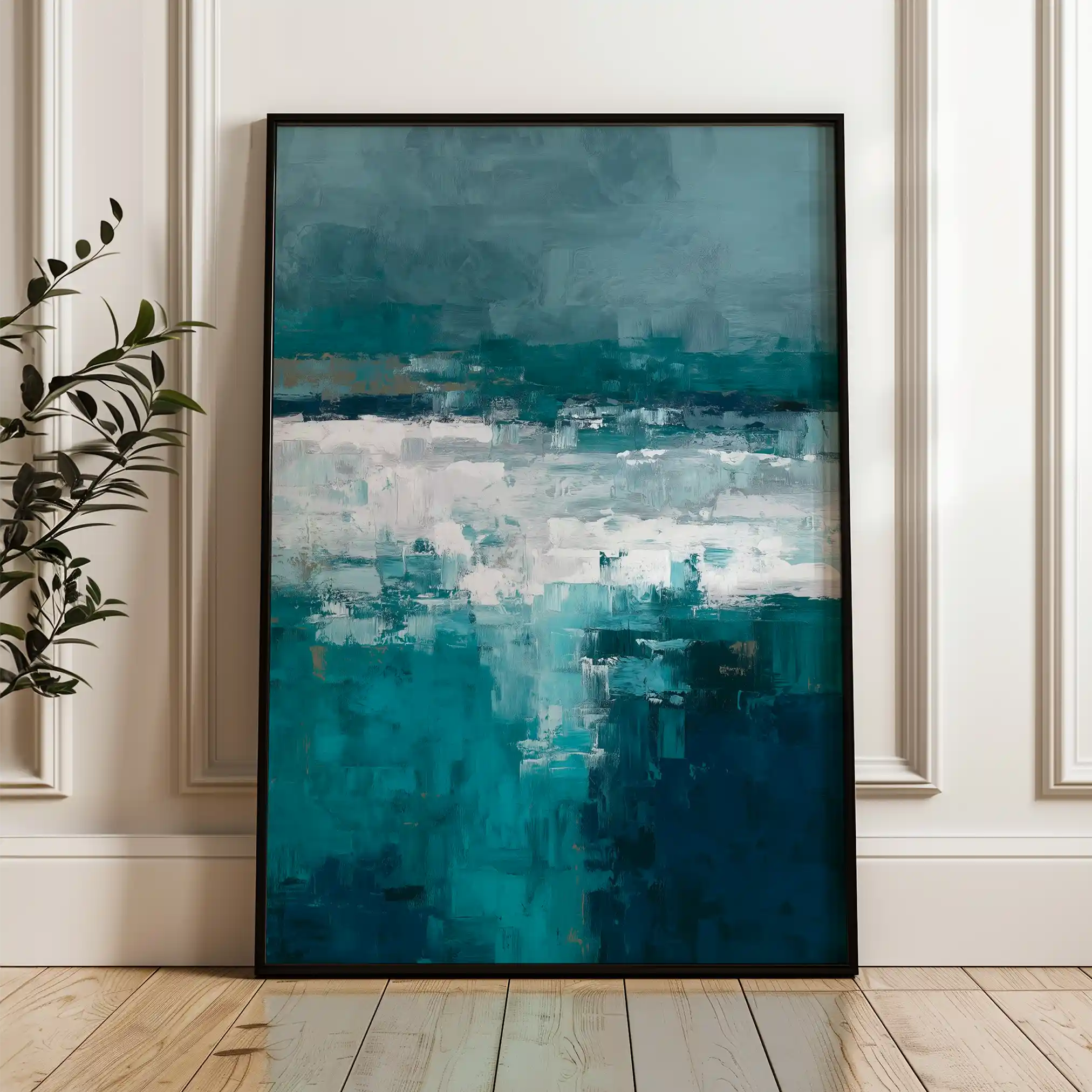 Abstract 2062 Canvas Art 60 x 40 cm / Stretched on hidden frame